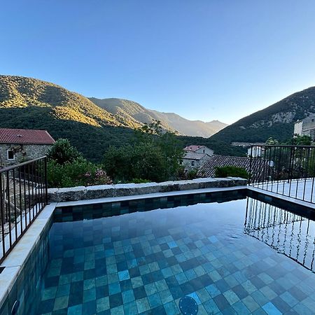 Casa Arena Authentique Maison De Village Avec Piscine Au Coeur De L'Alta Rocca - Zoza Exteriör bild