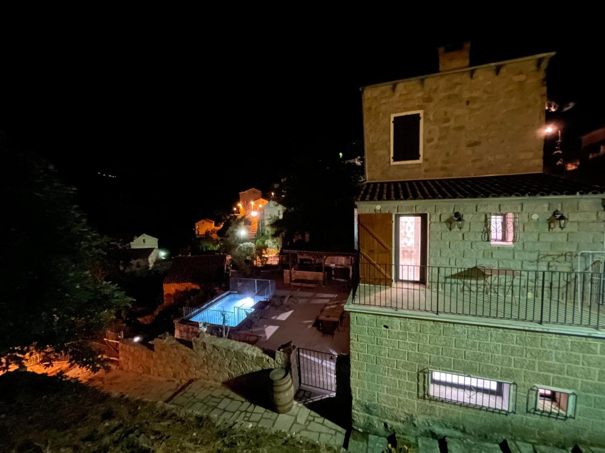 Casa Arena Authentique Maison De Village Avec Piscine Au Coeur De L'Alta Rocca - Zoza Exteriör bild