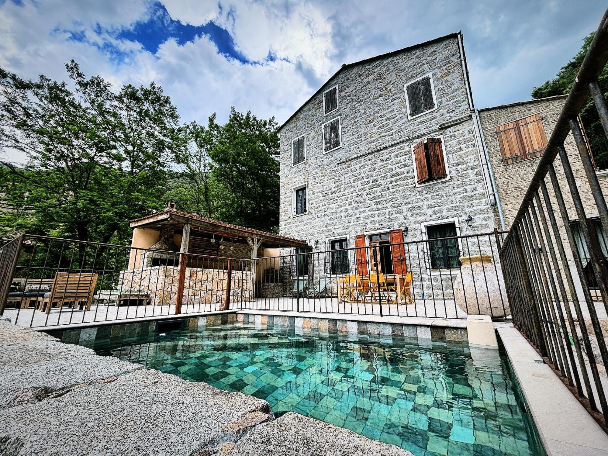 Casa Arena Authentique Maison De Village Avec Piscine Au Coeur De L'Alta Rocca - Zoza Exteriör bild