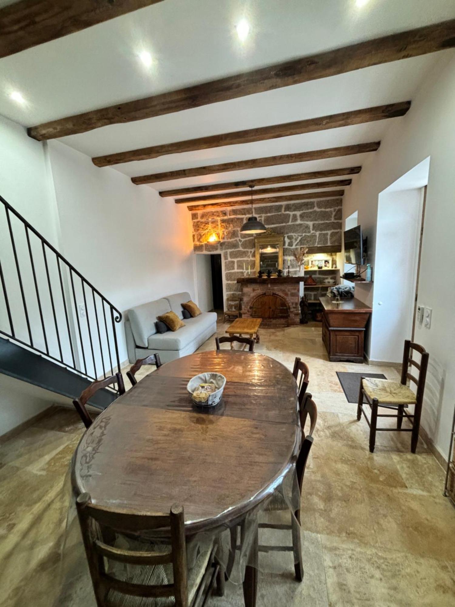 Casa Arena Authentique Maison De Village Avec Piscine Au Coeur De L'Alta Rocca - Zoza Exteriör bild